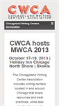 Mobile Screenshot of chicagolandwritingcenters.org